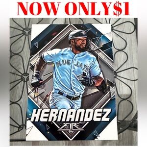 Teoscar Hernandez 2022 Topps Toronto Blue Jays Baseball Card